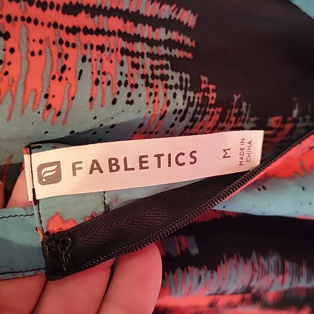 Fabletics Romper Liza Heat Print - image 3